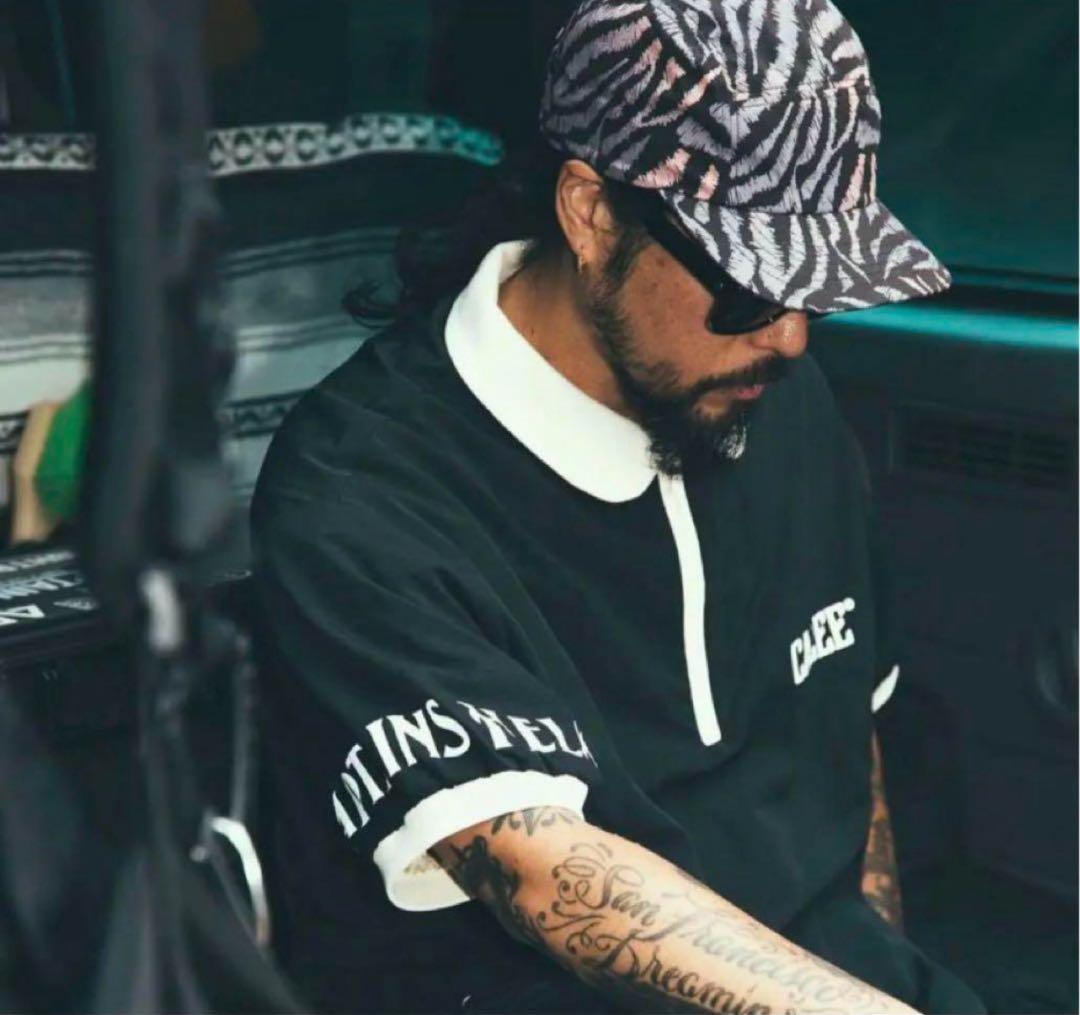 CALEE × CAPTAINS HELM GOLF トリプルネームゴルフシャツ