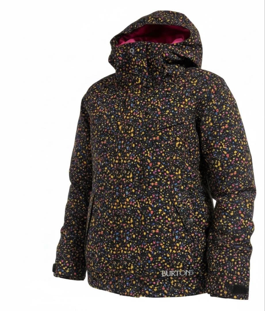 美品 バートン BURTON スノーボードウェア レディース S カラフルドット