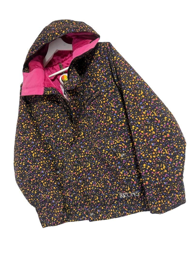 美品 バートン BURTON スノーボードウェア レディース S カラフルドット