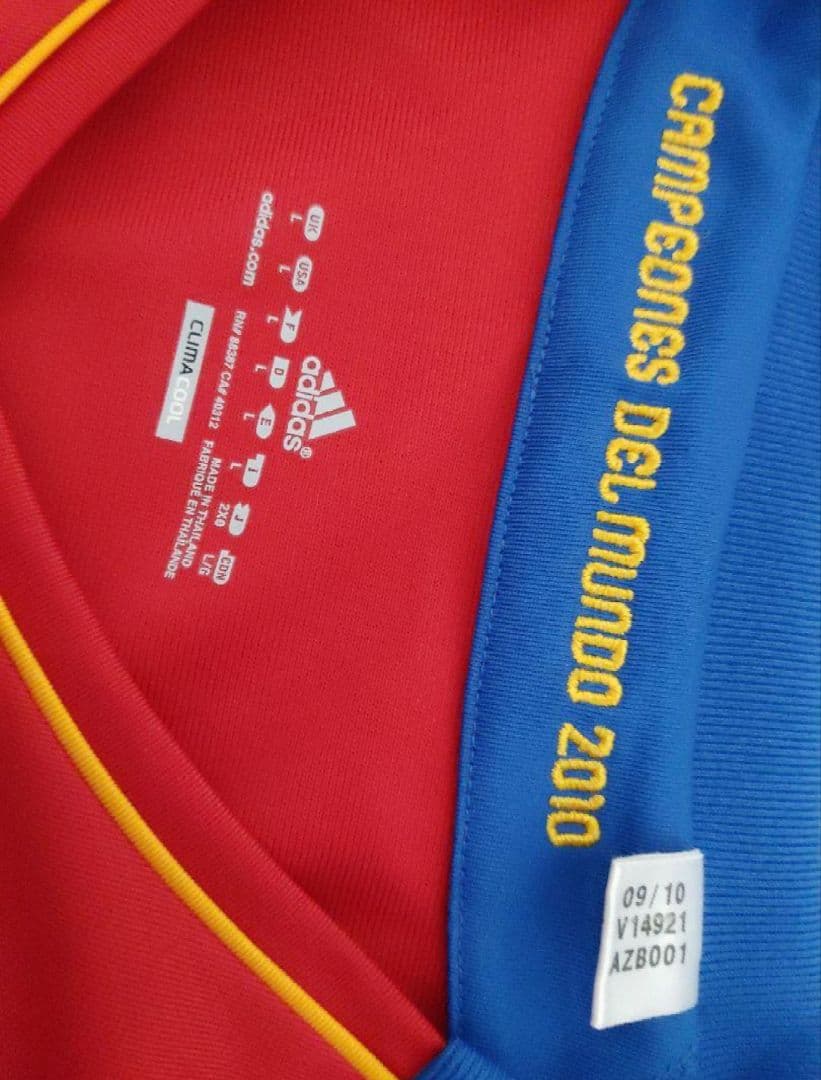 【未使用タグ付き/正規品】スペイン代表　トーレス　ユニフォーム