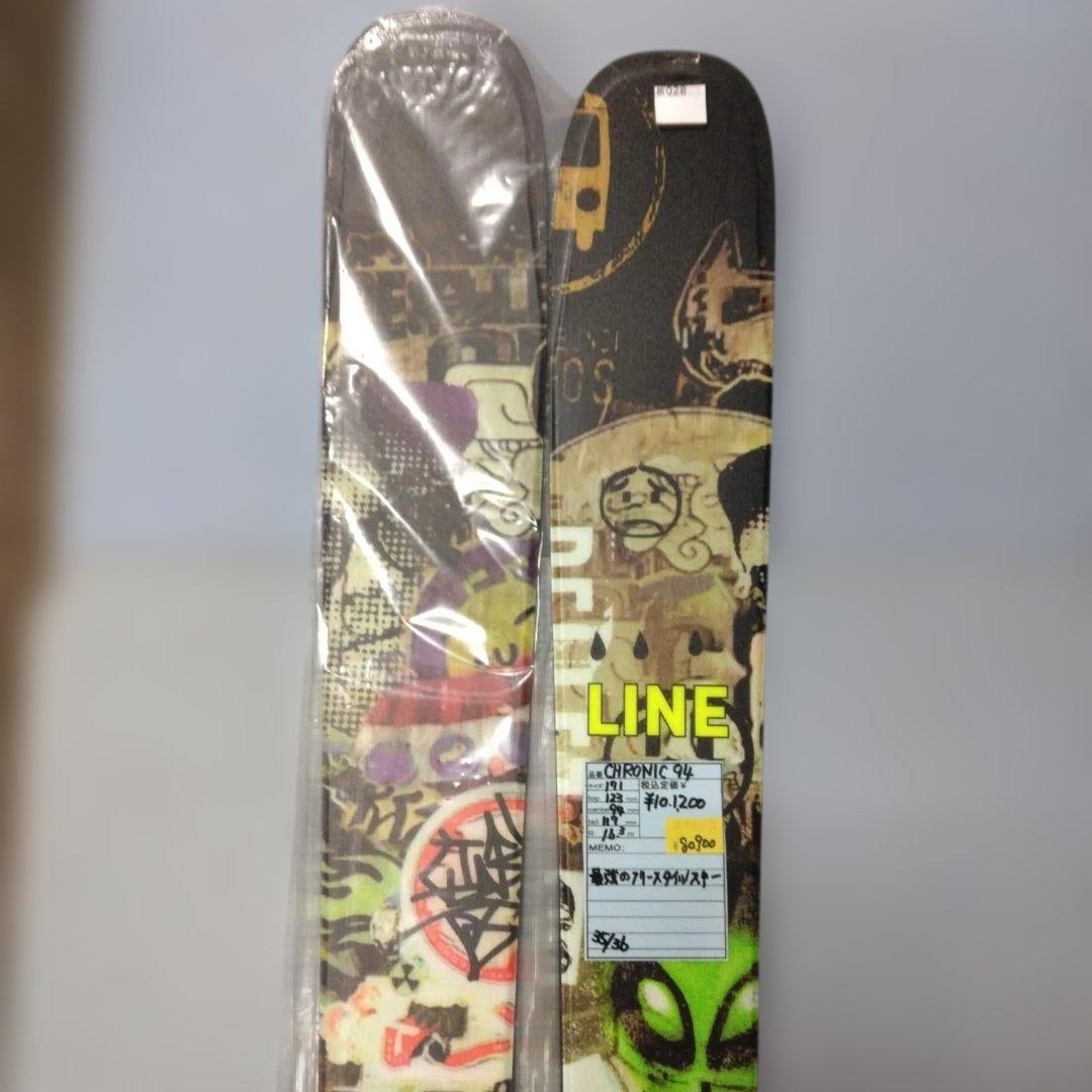 LINE CHRONIC 94、171cm、123/94/117、R16、未使用