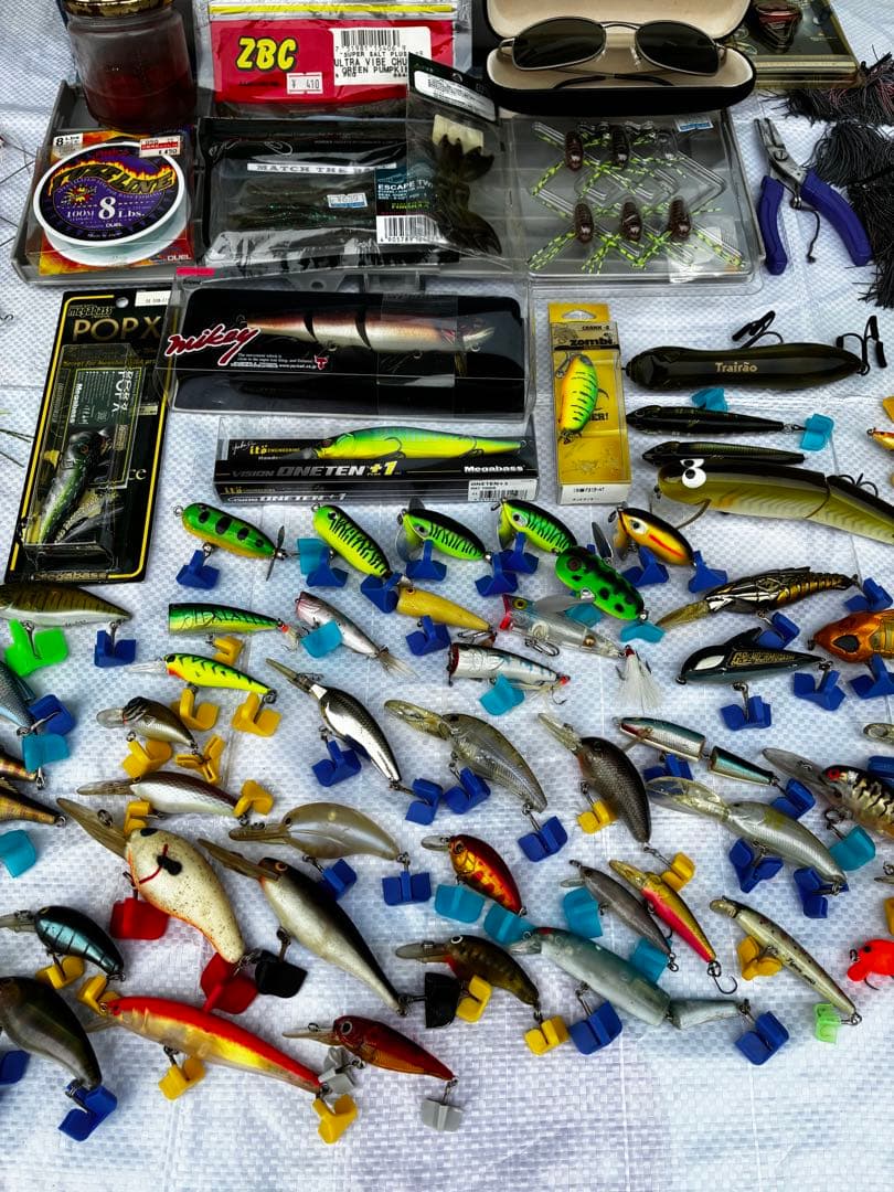 メガバス等 バス釣り引退セット オールドルアー大量 まとめ売り