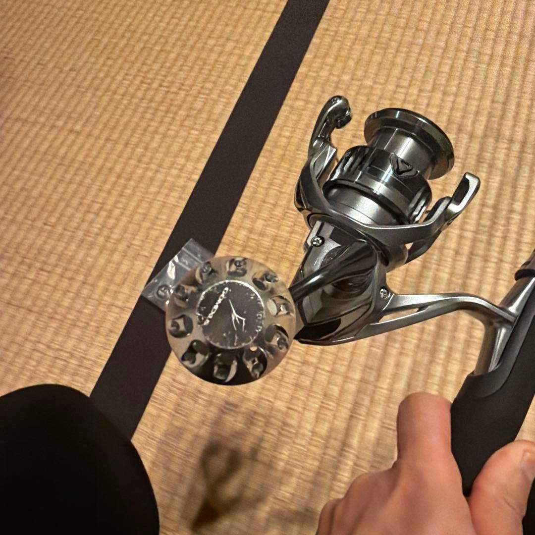 21ナスキー 2500 ゴメクサス カスタム 穴釣り タックル セット シマノ
