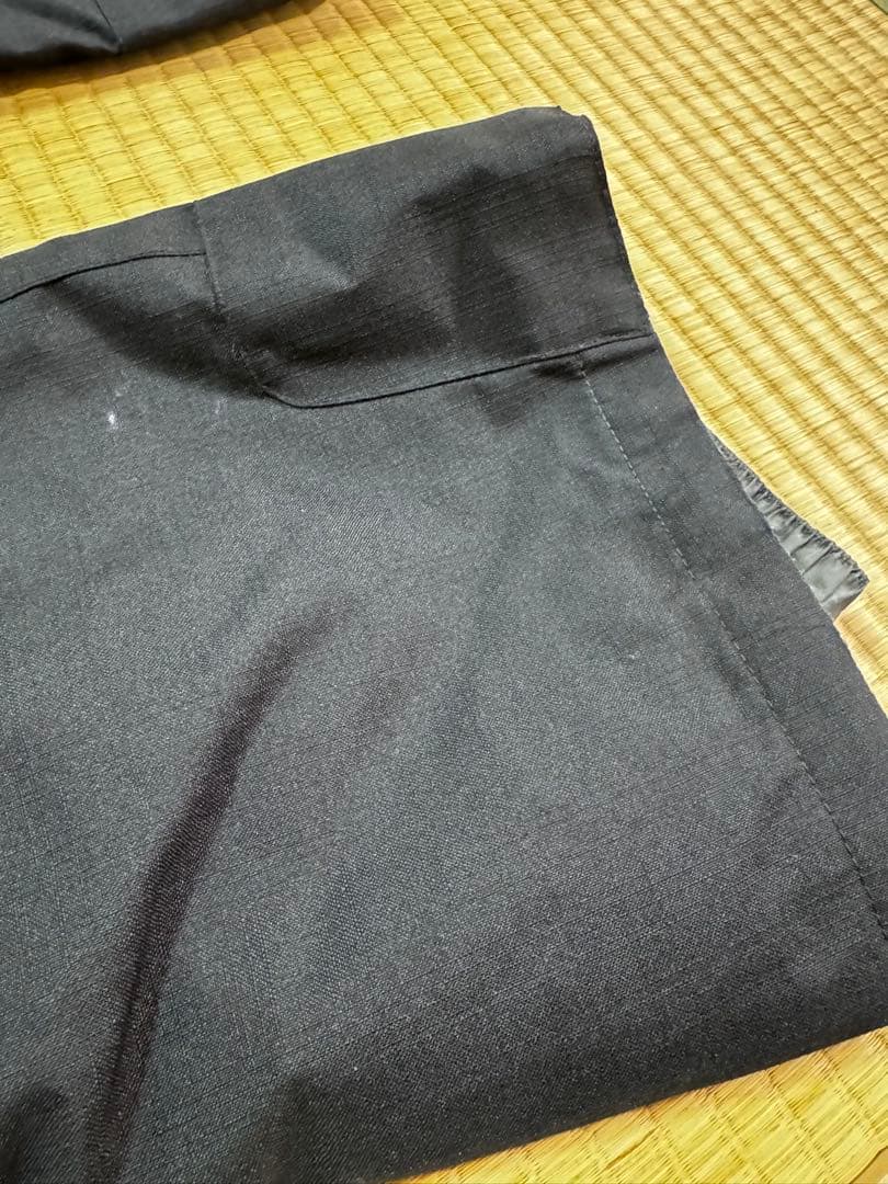 スノーボード　ウェア上下（白黒）＋ヒップガードセット