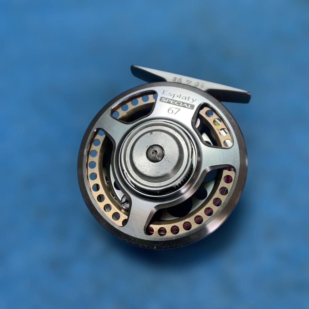 【SHIMANO】鱗夕彩　Esplaty スペシャル67 チヌ釣り用片軸リール