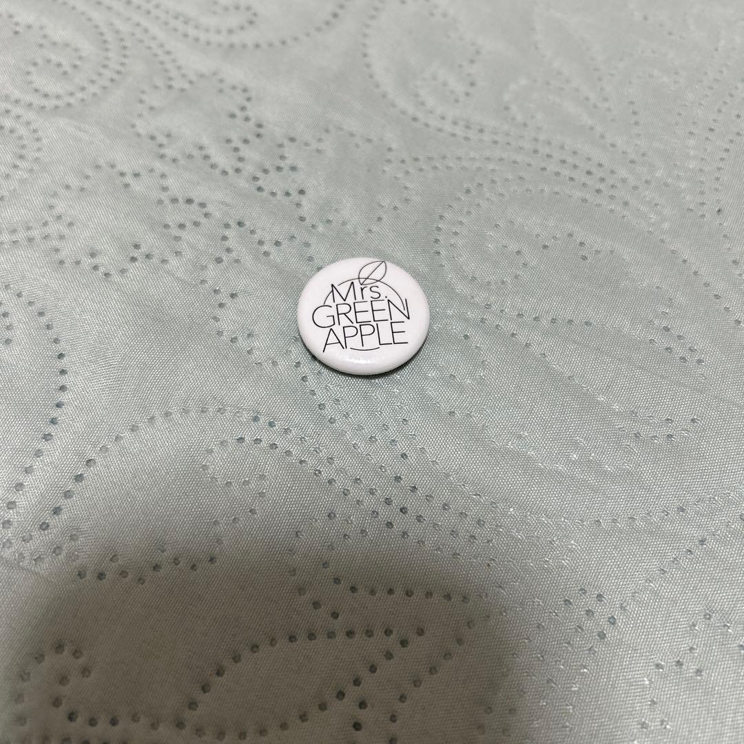 Mrs.GREEN APPLE ピンバッジ　3個　アクリルバッジミセスバッジ