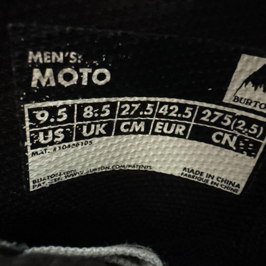 BURTON MOTO スノーボードブーツ ブラック