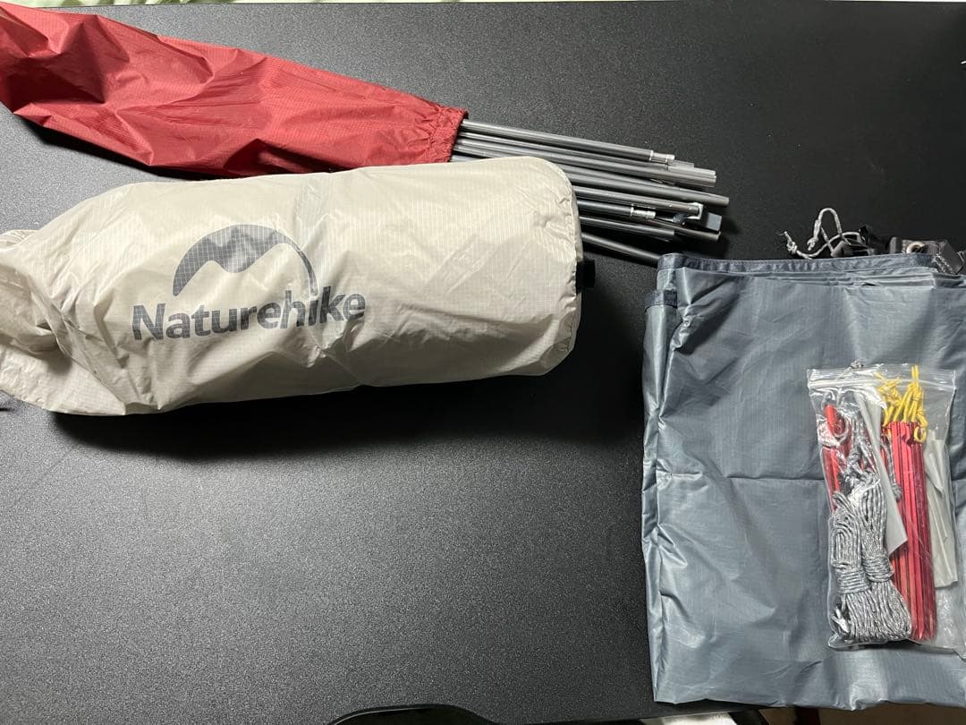 Naturehike キャンプテント Clould up2 20Dグレー