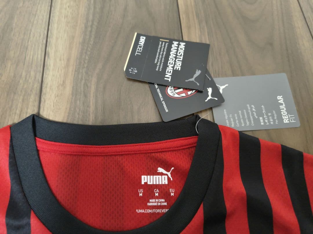 【新品未使用】ACミランユニフォーム19-20シーズン Puma