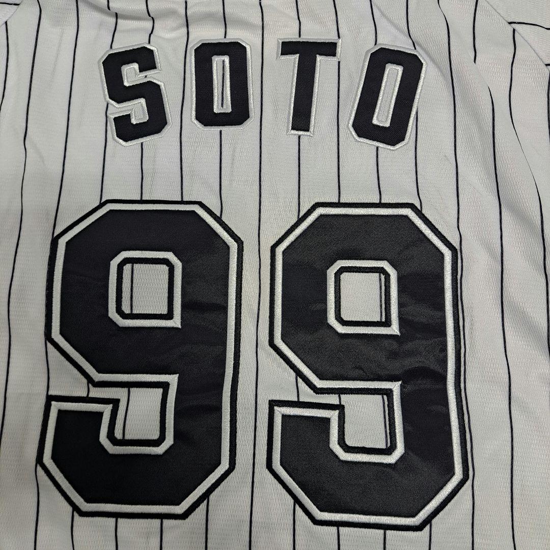 美品 千葉ロッテマリーンズ ユニフォーム #99 ネフタリ・ソト SOTO L