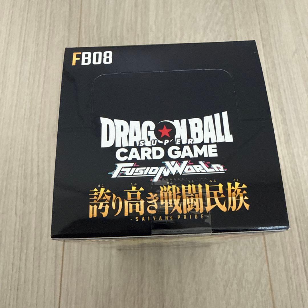 【未開封】ドラゴンボールスーパーカード ブースターパック誇り高き戦闘民族