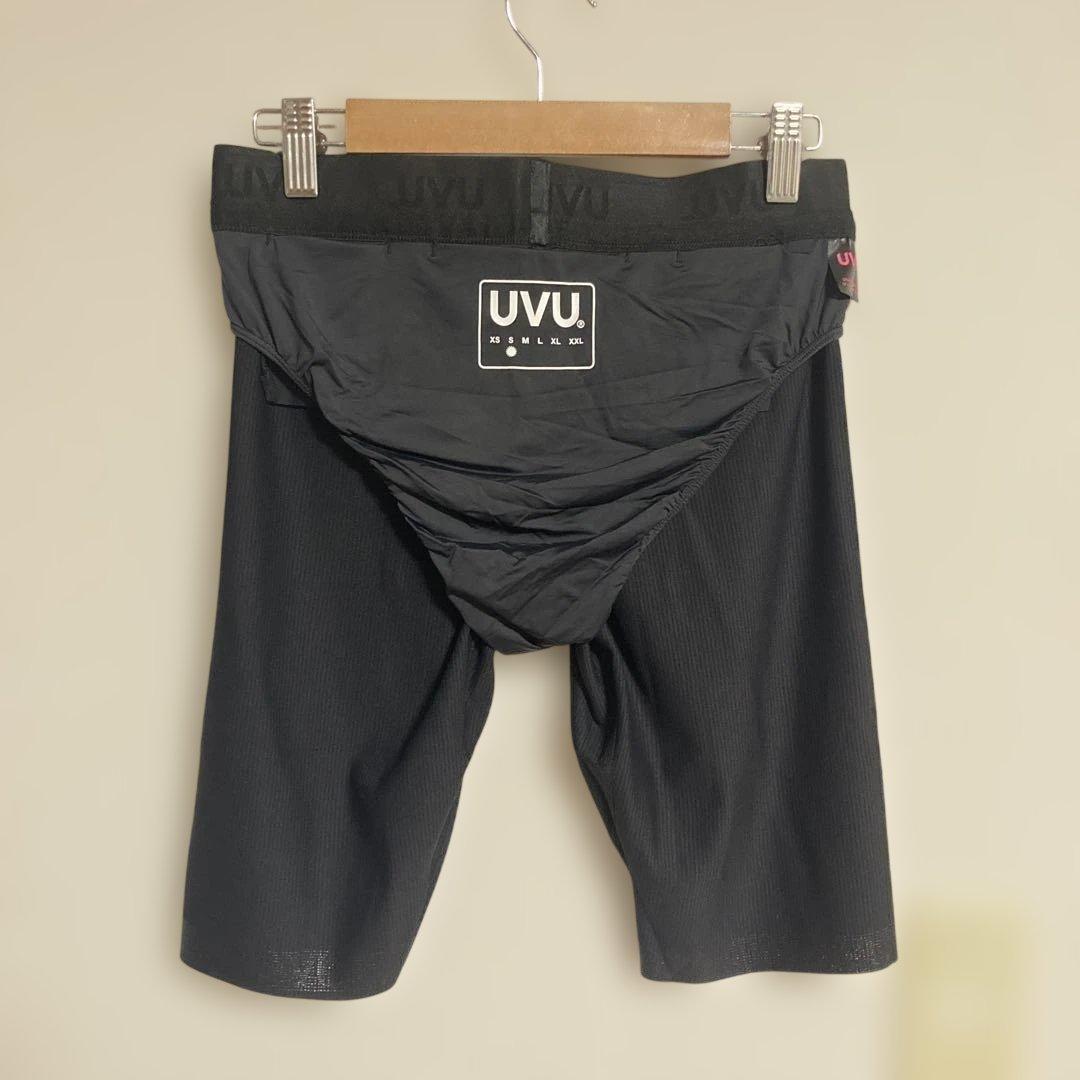 ウォーキング・ランニングウェア UVU CLUB HALF TIGHT 2.0 BLACK size S