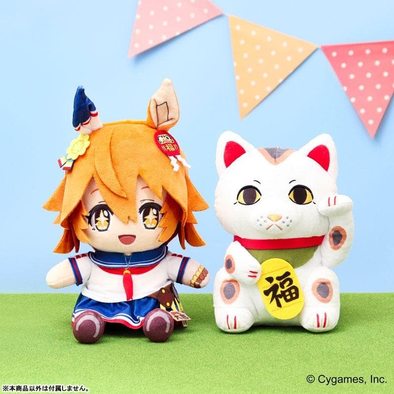 ウマ娘 プリティーダービー ぬいぐるみ マチカネフクキタル＆にゃーさんポーチ