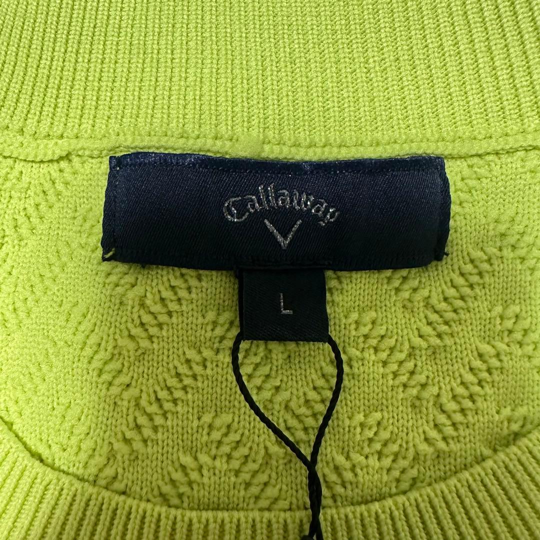 【超人気◎】Callaway　クルーネックニット　刺繍　新品タグ付　完売モデル◎