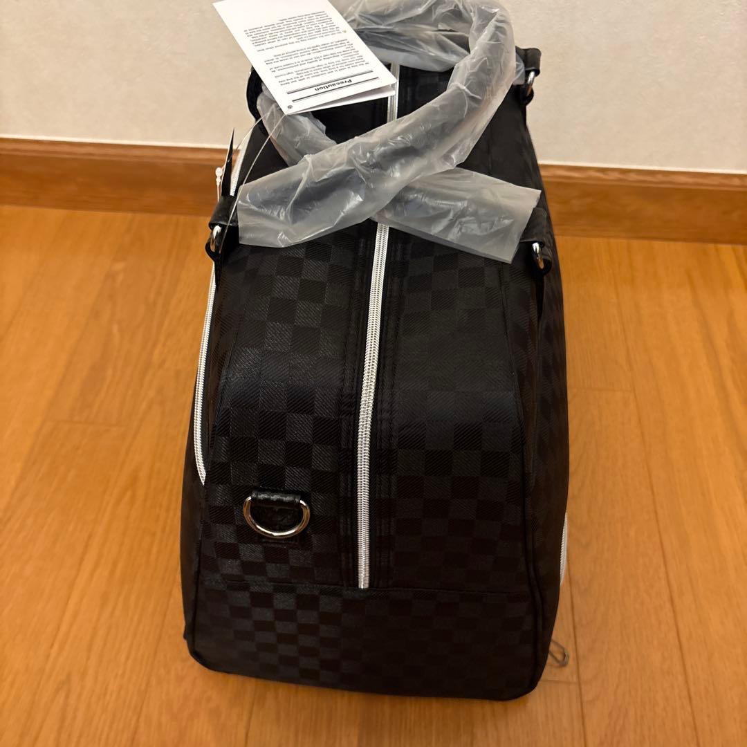 XXIO バッグ ブラック チェック柄