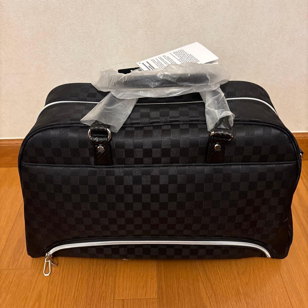 XXIO バッグ ブラック チェック柄