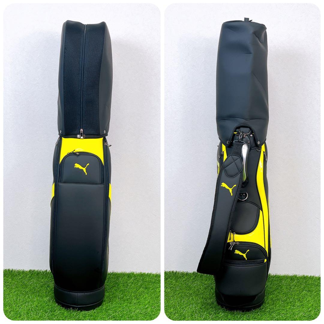 ほぼ未使用　極美品　PUMA CBコア　プーマ　キャディバッグ　ゴルフバッグ