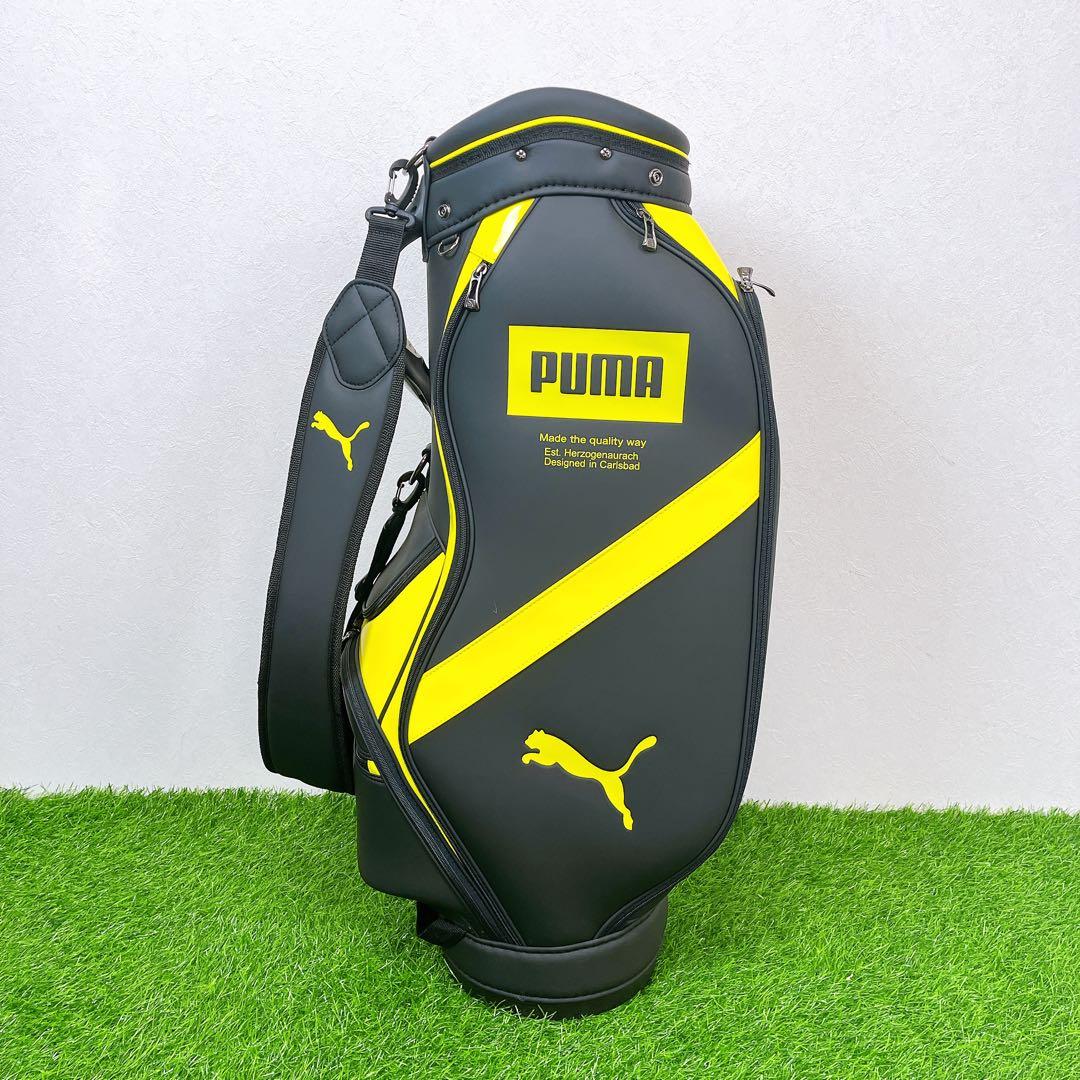 ほぼ未使用　極美品　PUMA CBコア　プーマ　キャディバッグ　ゴルフバッグ