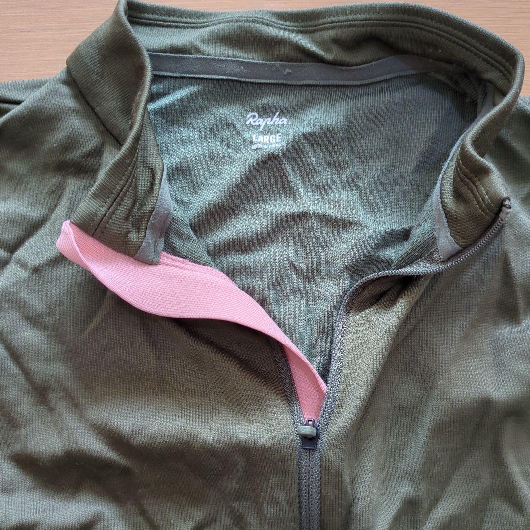 Rapha オリーブグリーン サイクルジャージ L