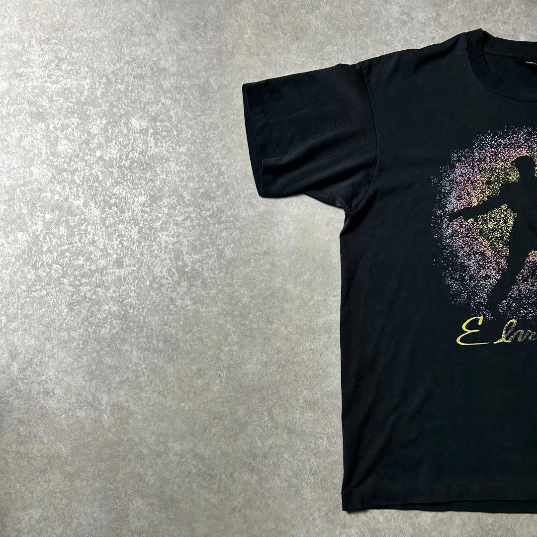 90s USA製 vintageTシャツ シングルステッチ エルヴィスプレスリー