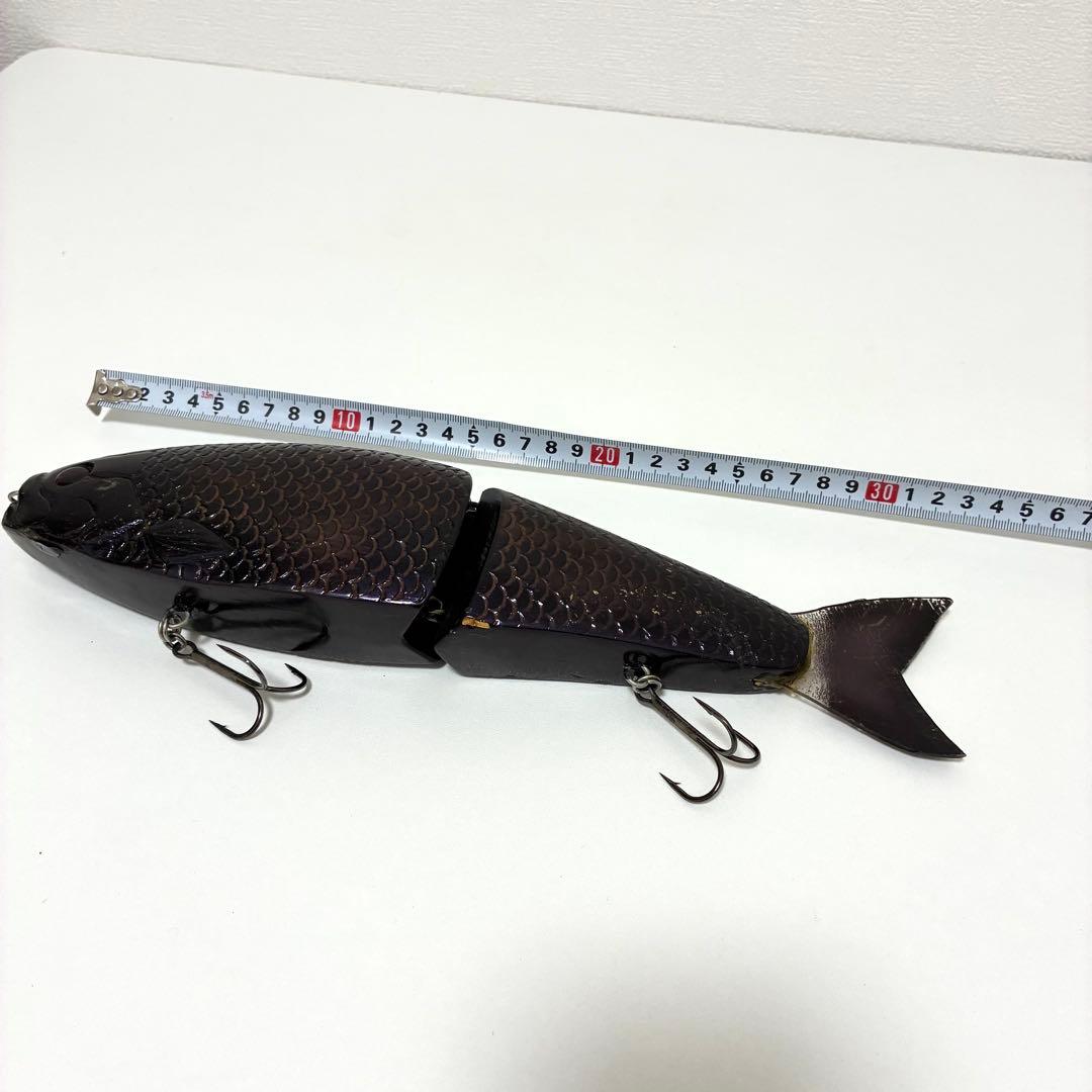 【良品】サイン入り ハンドメイド ビッグベイト 約33cm 423g