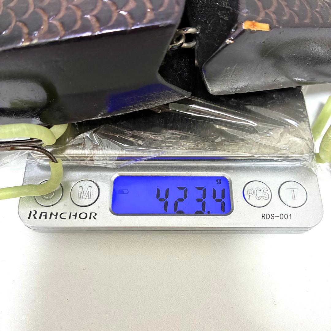 【良品】サイン入り ハンドメイド ビッグベイト 約33cm 423g