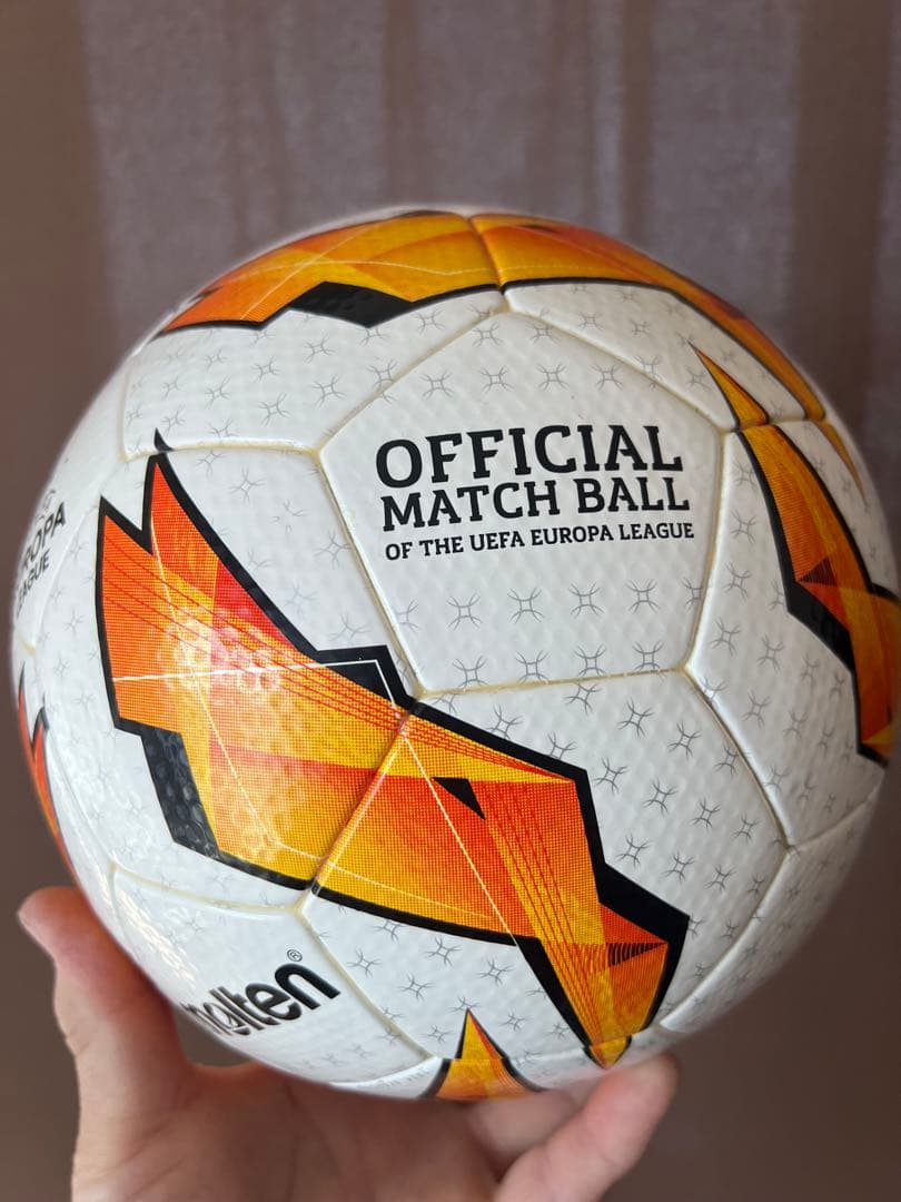 ヨーロッパリーグ公式試合球★モルテン★初代★サッカーボール5号球