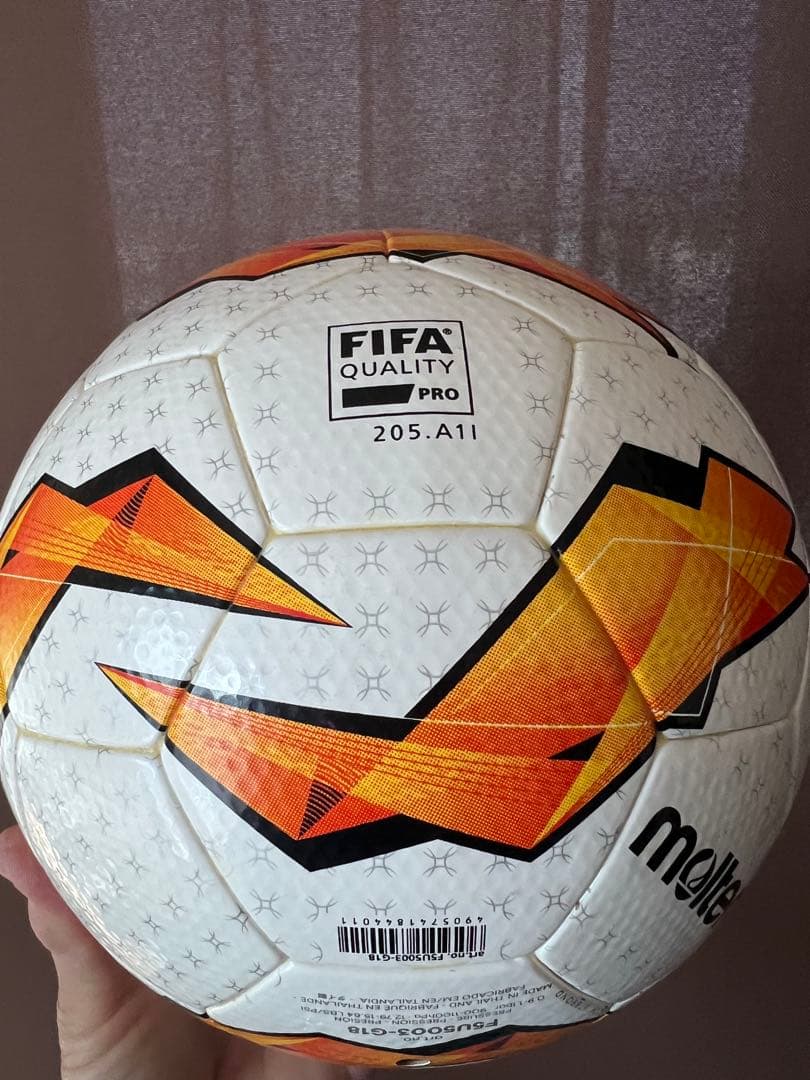 ヨーロッパリーグ公式試合球★モルテン★初代★サッカーボール5号球
