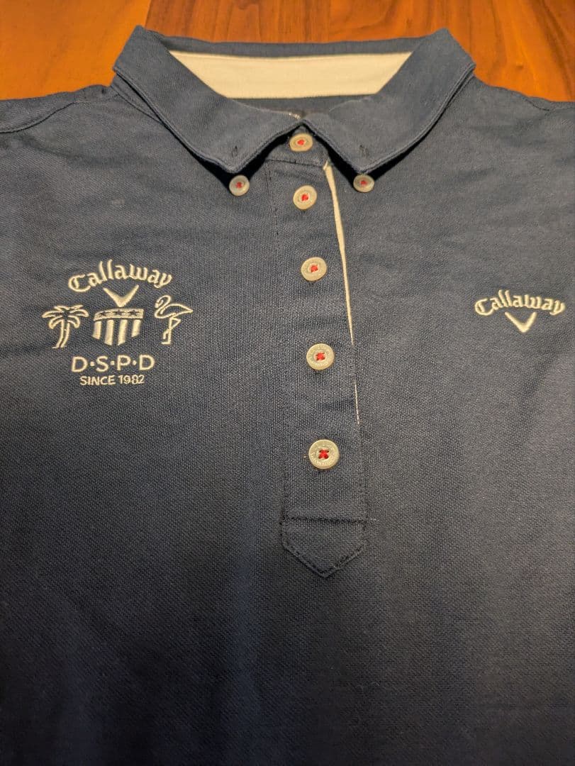 Callaway ネイビー ポロシャツ D-S-P-D