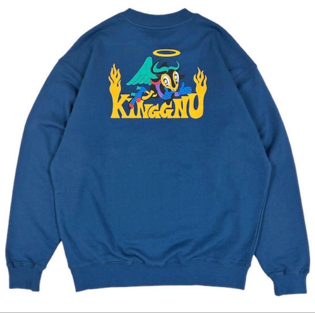 KING GNU FLYING GNU SWEAT ブルー M 常田
