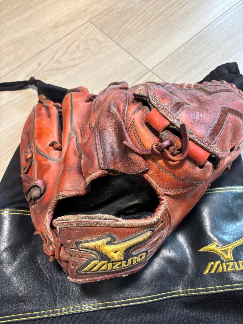 【ミズノプロ】硬式用グローブ 投手用 オーダー品 プロ野球モデル 右投げ 大人用