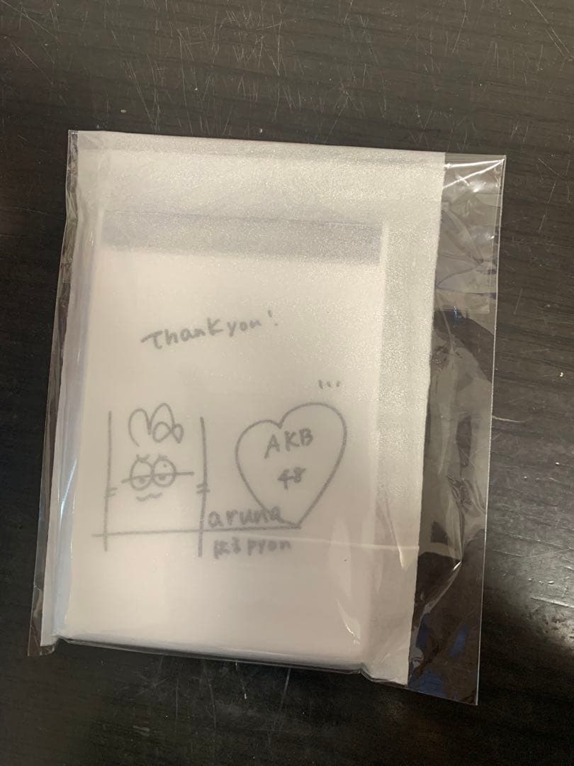 橋本陽菜 AKB48オータムスクラッチ A賞 直筆サイン入りコンパクトミラー