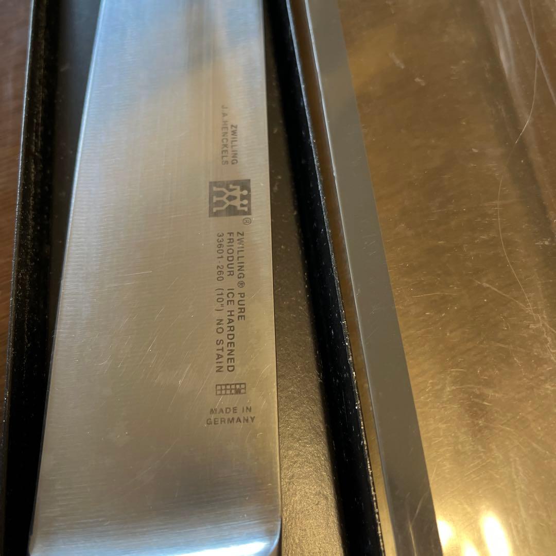 Zwilling ツヴィリング　ドイツ製　シェフナイフ　特殊ステンレス260mm