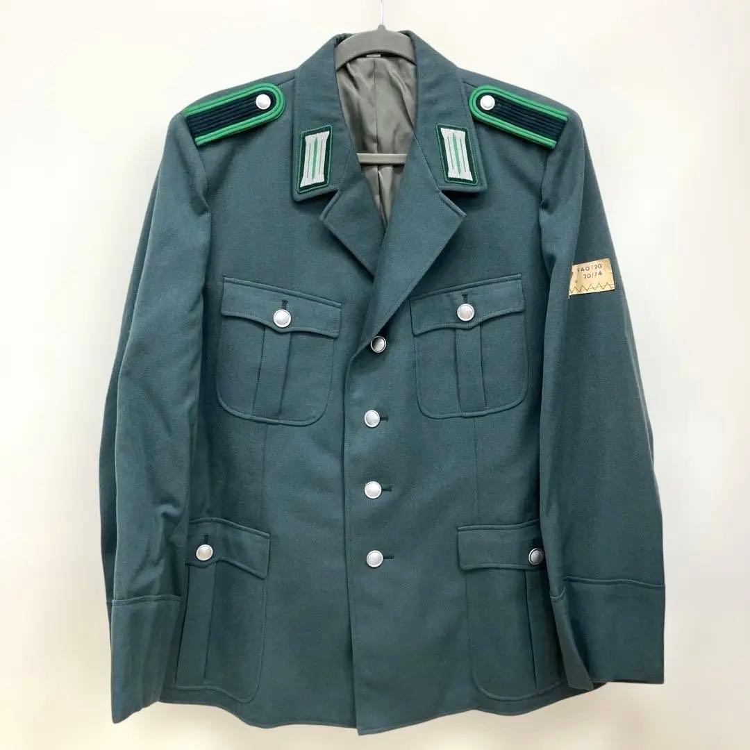 デッドストック 70s～ 東ドイツ軍 軍服 制服 当時物 警察 ①