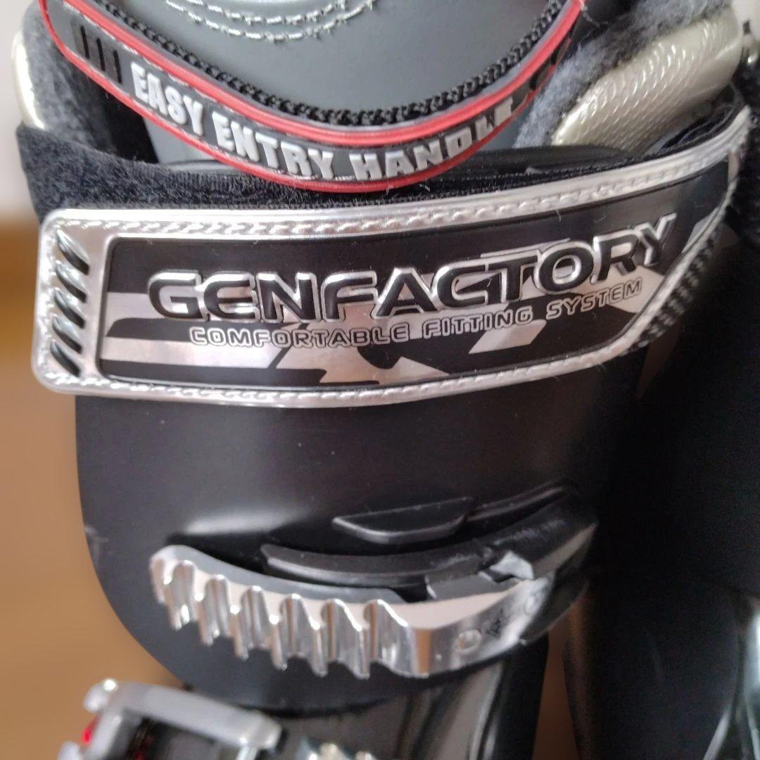 GENFACTORY スキーブーツ ブラック　28〜28.5cm