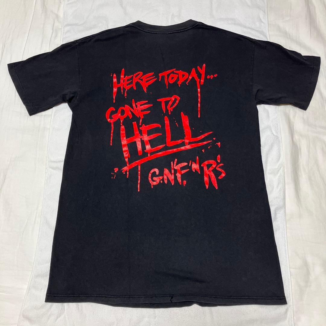 Guns N' Roses 1991 バンドロゴ Tシャツ 黒 Lサイズ 正規品