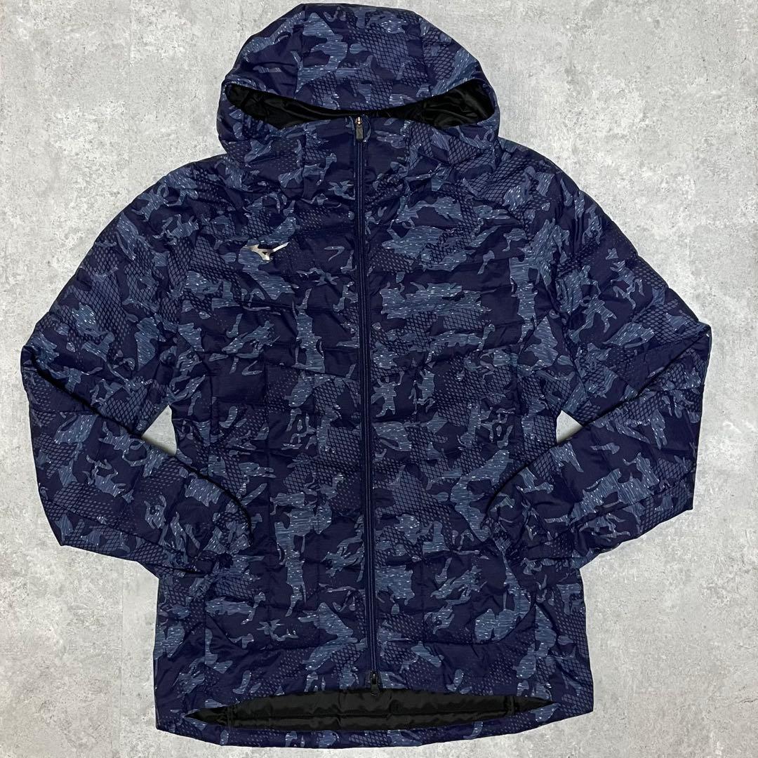 【美品】ミズノ　ジャケット　スポーツ　アウトドア　キャンプ　野球　Lサイズ