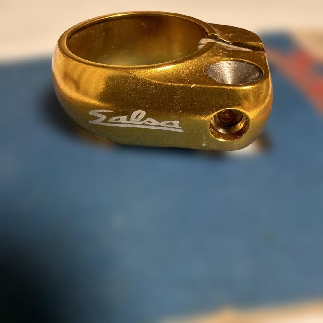 SALSA LIP LOCKシートクランプ　30.0mm ゴールド