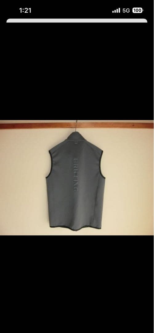 BRIEFING　ブリーフィングゴルフ　 3D LOGO VEST Mサイズ