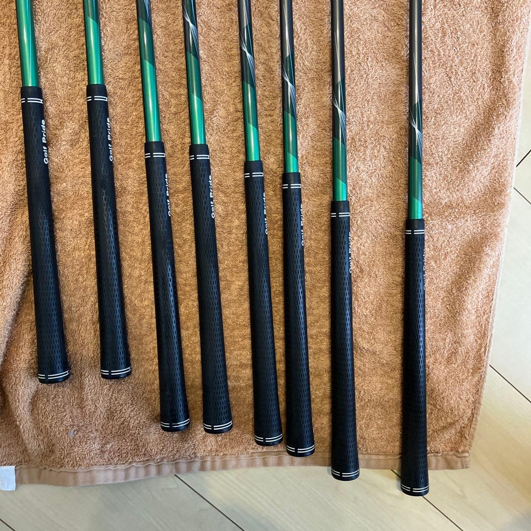 キャロウェイ レガシーアイアンセット 5-9 PW AW Rシャフト