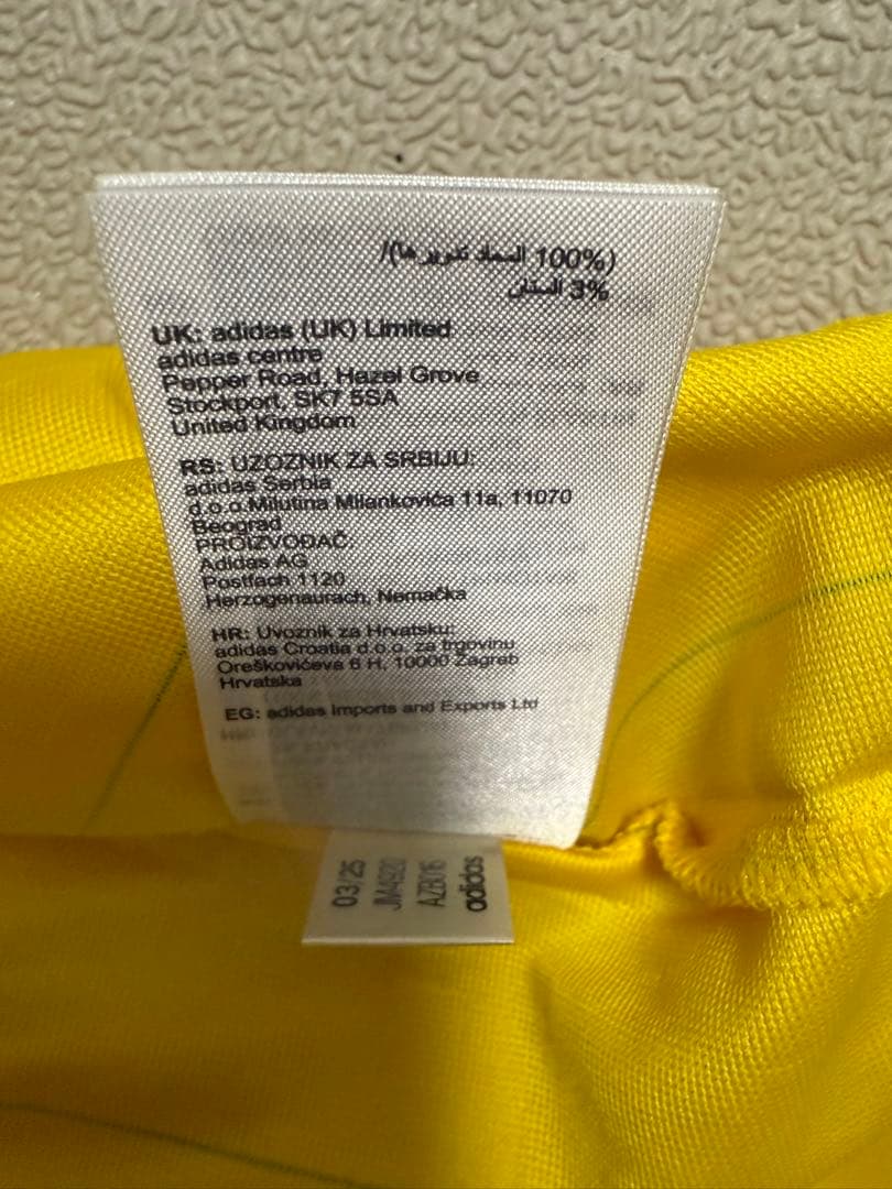 新品未使用Adidas 25/26 リーズ・ユナイテッド スペシャル半袖ユニ