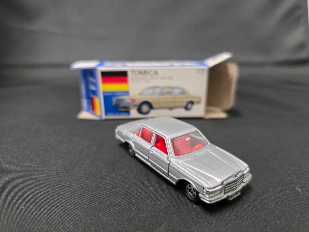 トミカ青箱F7メルセデス・ベンツ450ＳＥＬ(日本製)②輸出TC