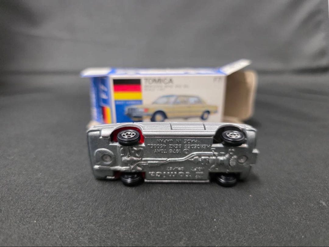 トミカ青箱F7メルセデス・ベンツ450ＳＥＬ(日本製)②輸出TC