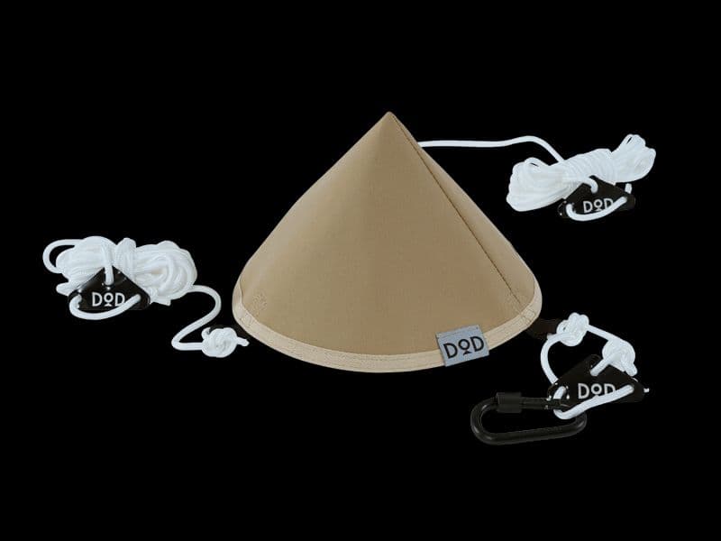 DODワンポールRX(L)、DOD6人用グランドシート、未使用トンガリハット付き