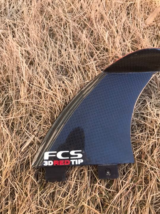 激レア　FCS  3D RED TIP センターフィン