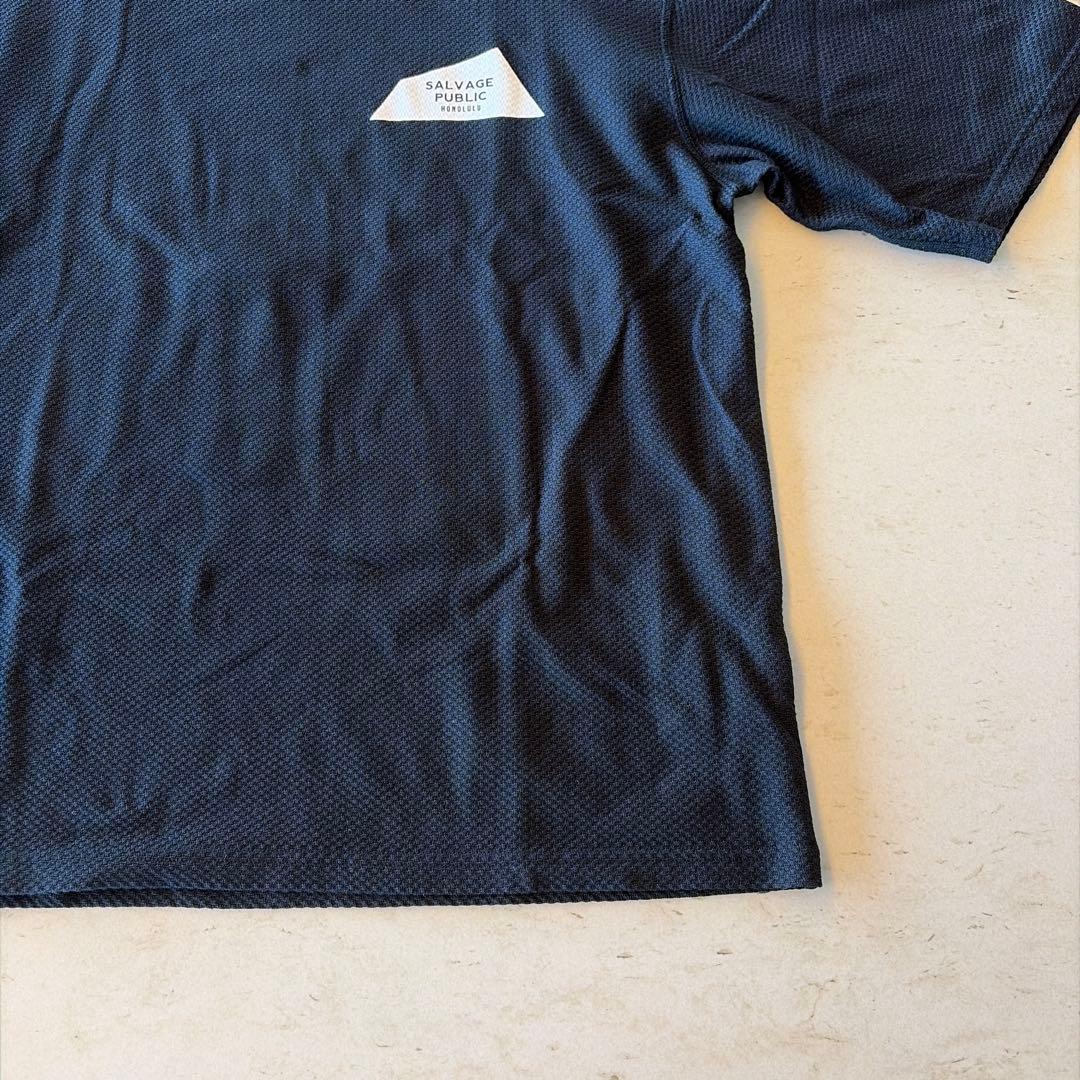 サルベージパブリック コレパ モックネック Tシャツ ブラック M ゴルフ