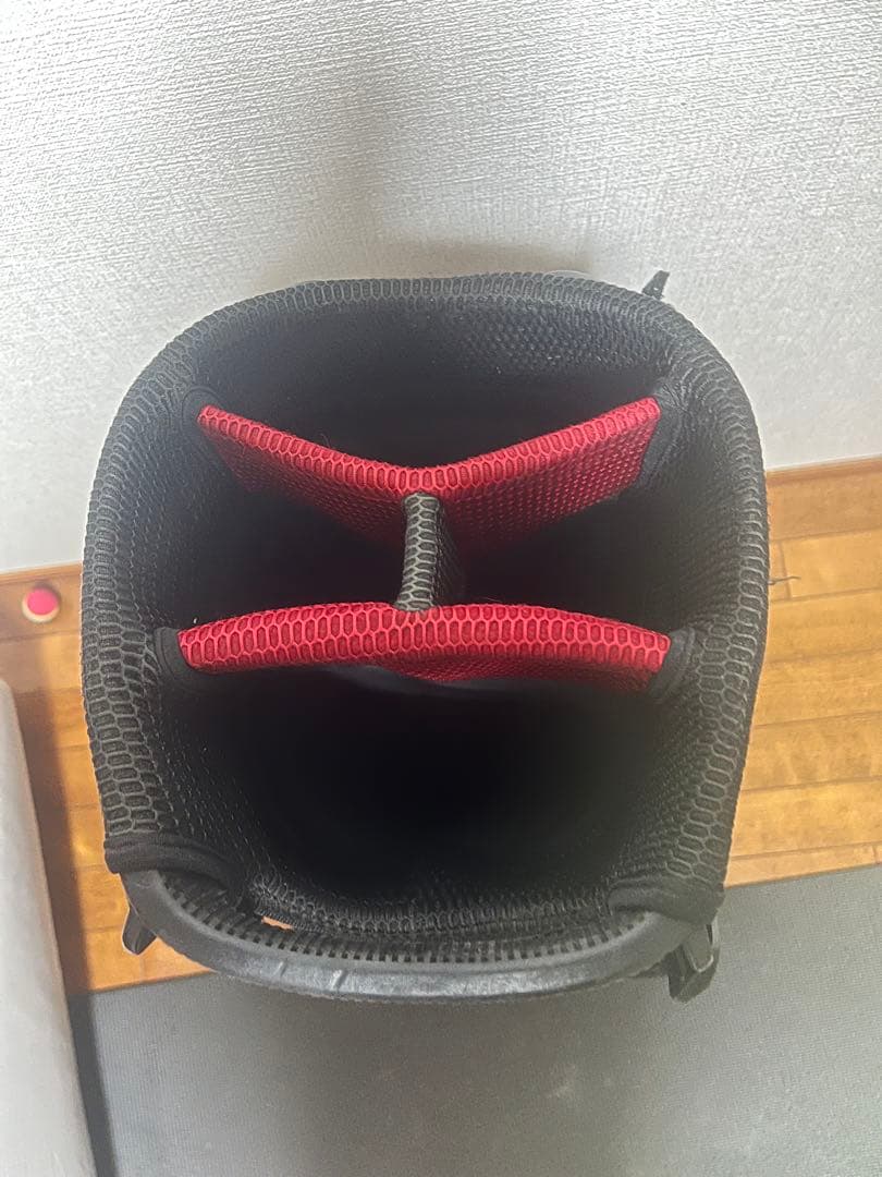 Titleist キャディバッグ 赤/黒/黄
