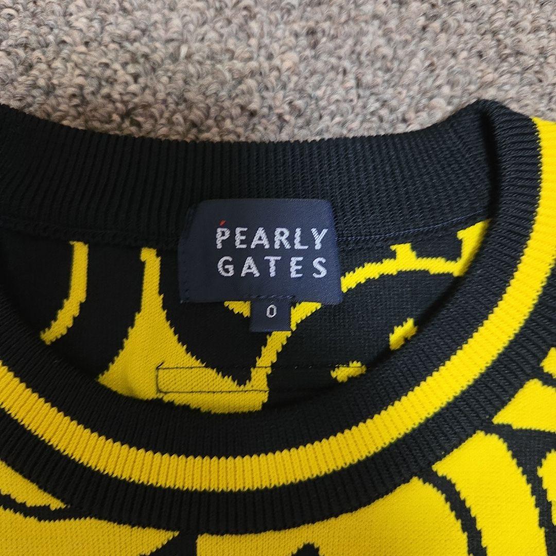 美品♡パーリーゲイツ♡pearlygates♡ニット♡スマイル♡S
