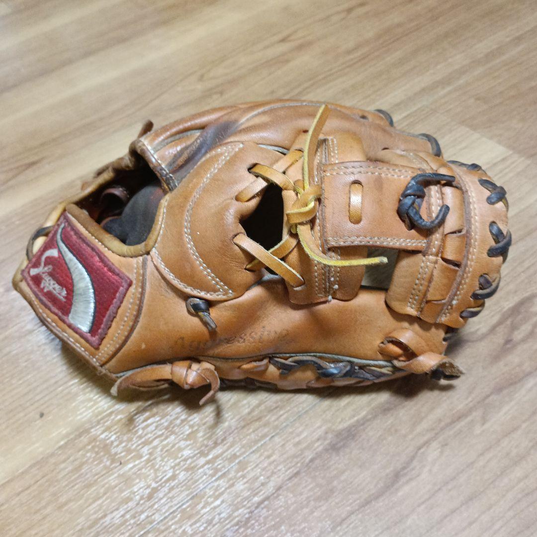 久保田スラッガー軟式内野グローブ KSN-25SEオレンジ 即戦力 大人用送料込