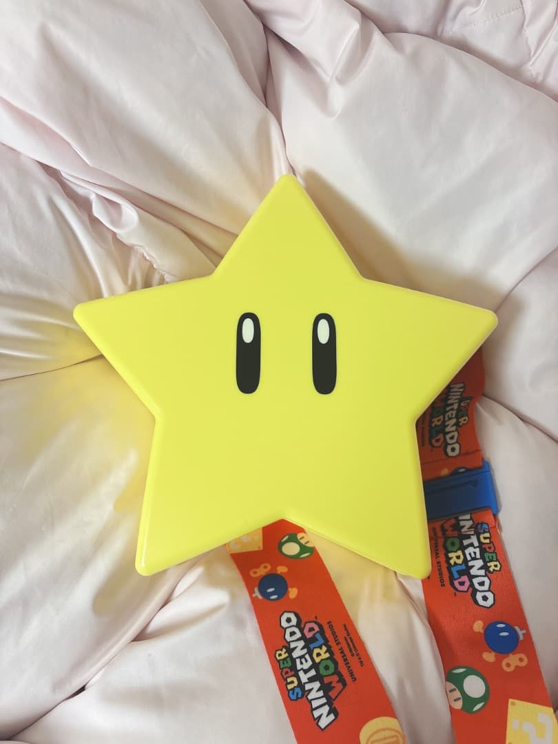 USJ ユニバ マリオ きのこ イヤーマフ 耳当て＆ スターポップコーンバケット